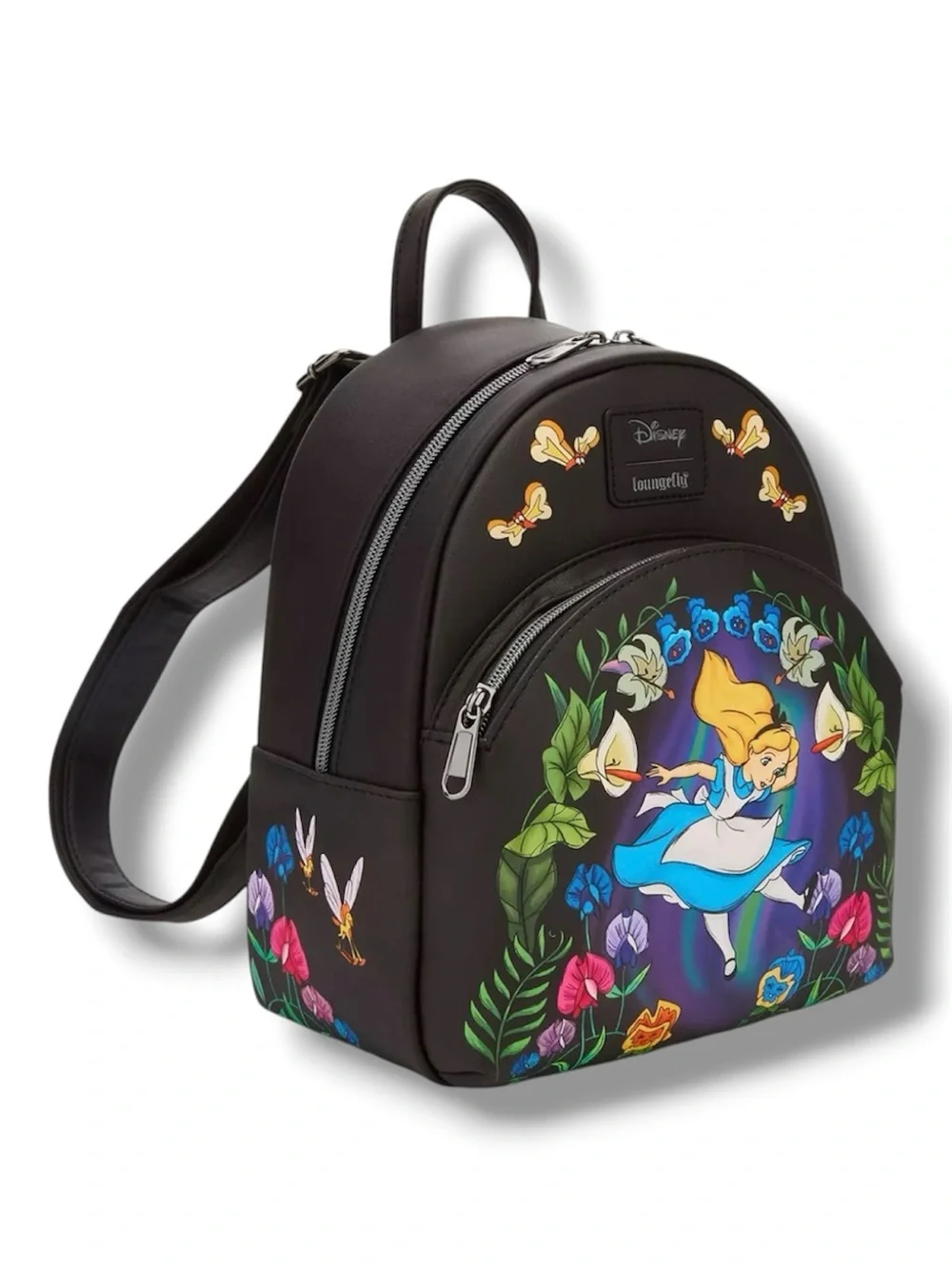 Loungefly Disney Alice In Wonderland Garden Fall Mini Backpack - NWT